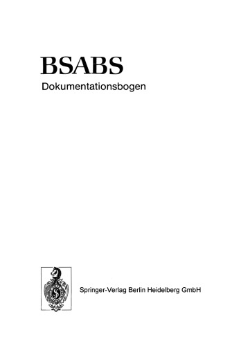 BSABS: Dokumentationsbogen