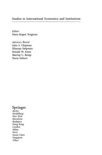 Economic Interdependence and Cooperation in Europe