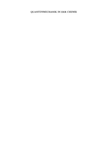 Quantenmechanik in der Chemie