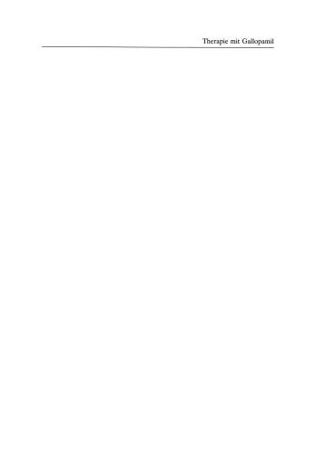 Therapie mit Gallopamil: Neue Forschungsergebnisse zum Kalziumantagonismus