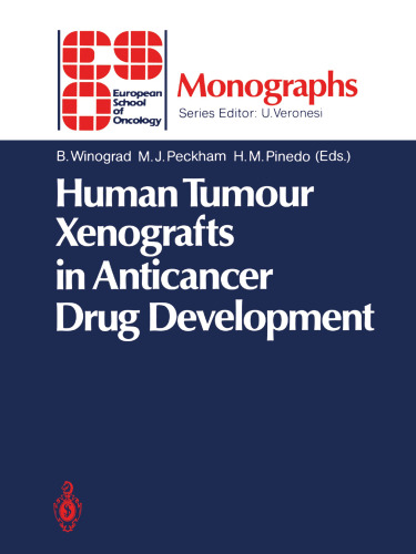 Human Tumour Xenografts in Anticancer Drug Development