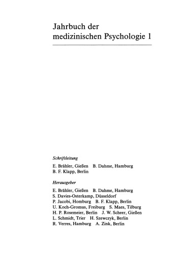 Psychosoziale Kardiologie