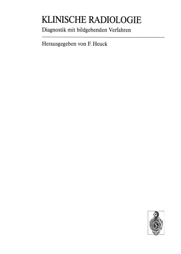 Weibliches Genitale Mamma · Geburtshilfe: Diagnostik mit bildgebenden Verfahren