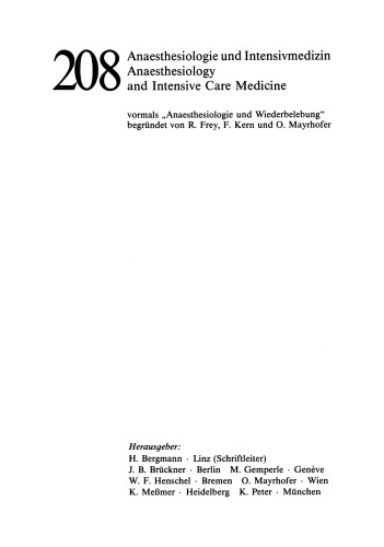 Ketamin in der Intensiv- und Notfallmedizin