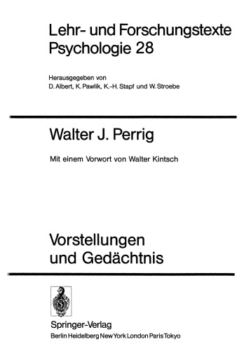 Vorstellungen und Gedächtnis