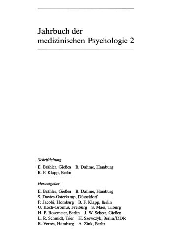 Psychologie in der Neurologie