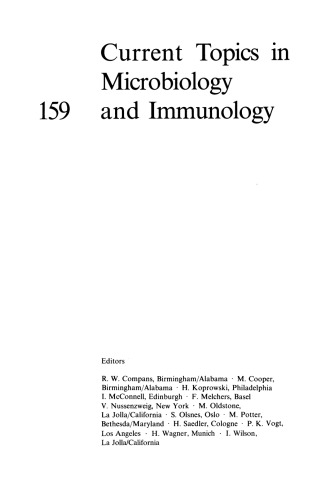 Immunological Memory