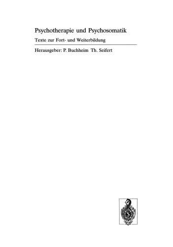Psychoanalytische Therapie der Borderlinestörungen