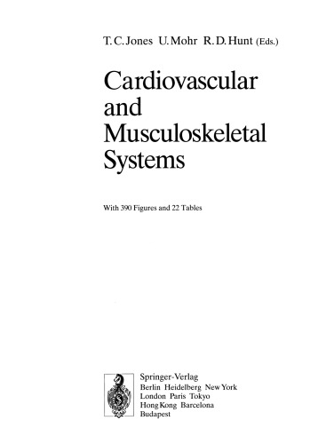 Cardiovascular and Musculoskeletal Systems