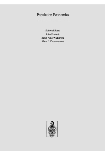 Population Growth, Income Distribution, and Economic Development: Theory, Methodology, and Empirical Results