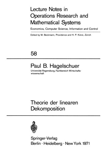 Theorie der linearen Dekomposition
