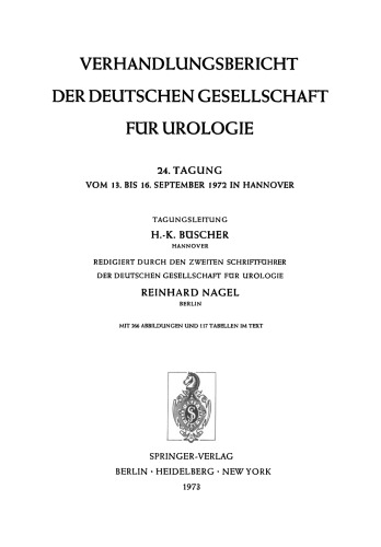 24. Tagung vom 13. bis 16. September 1972 in Hannover