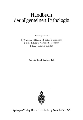Geschwülste · Tumors II: Virale und chemische Carcinogenese / Viral and Chemical Carcinogenesis