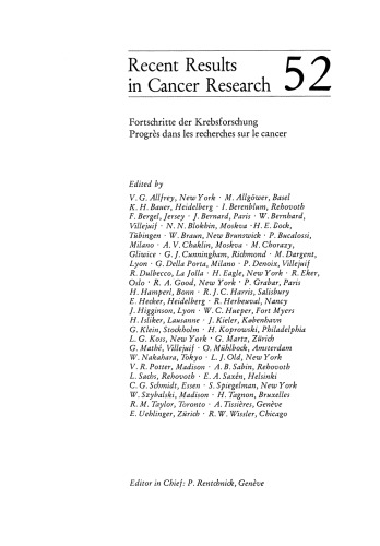 The Ambivalence of Cytostatic Therapy