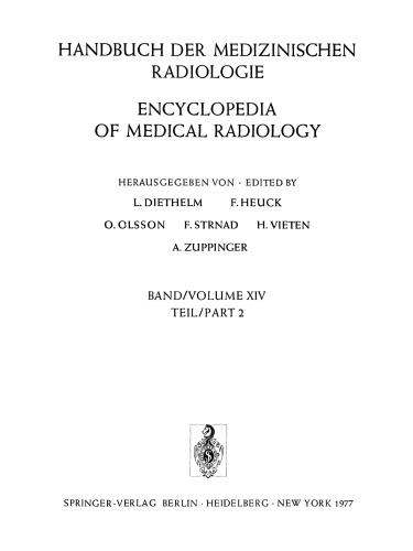 Röntgendiagnostik des Zentralnervensystems Teil 2 / Roentgen Diagnosis of the Central Nervous System Part 2