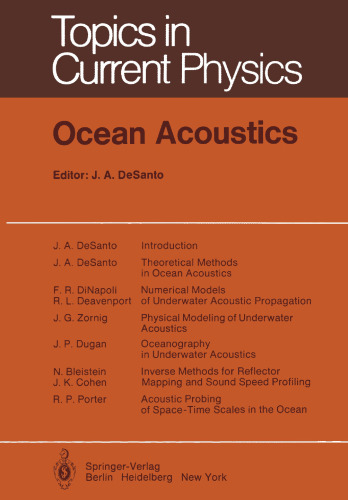 Ocean Acoustics