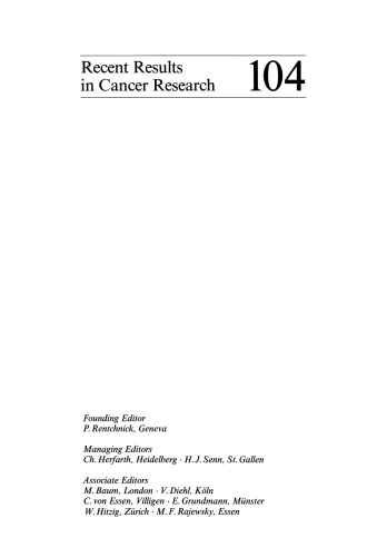 Hyperthermia and the Therapy of Malignant Tumors