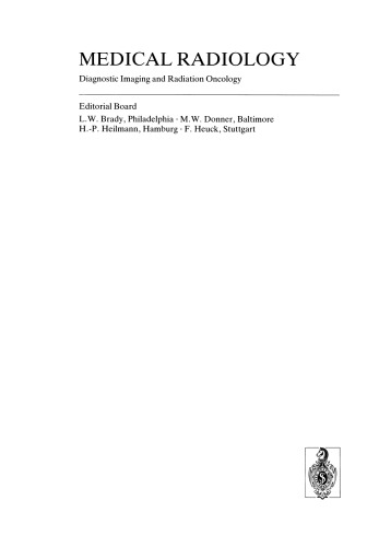 Radiopathology of Organs and Tissues