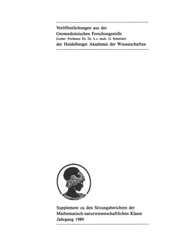 Eisenzufuhr und Eisenstatus der Bevölkerung in der Bundesrepublik Deutschland