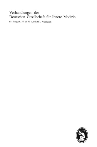 Kongreß: gehalten zu Wiesbaden vom 26. bis 30. April 1987