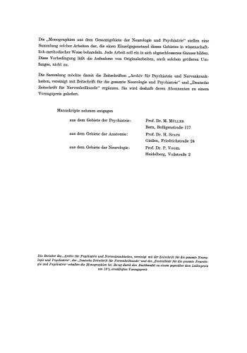 Die Gewebszüchtung Menschlicher Hirngeschwülste