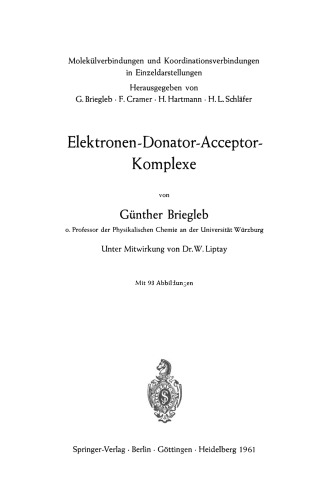 Elektronen-Donator-Acceptor-Komplexe