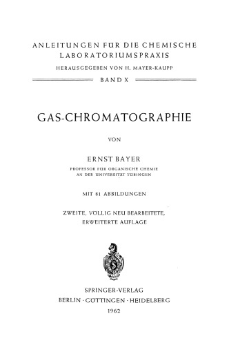 Gas-Chromatographie