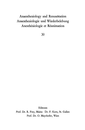 Hypoxie: Grundlagen und Klinik. Bericht über das Hanns Baur-Gedächtnis-Symposion am 13. und 14. Oktober 1967 in Mainz