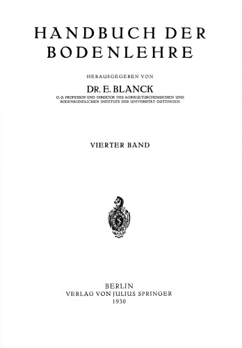 Aklimatische Bodenbildung und Fossile Verwitterungsdecken