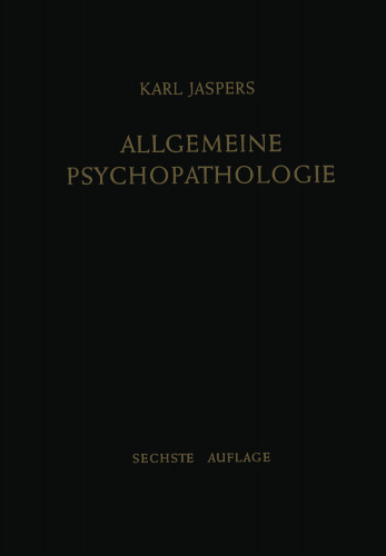 Allgemeine Psychopathologie