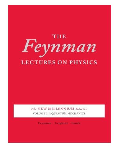 The Feynman Lectures on Physics, Vol. 3