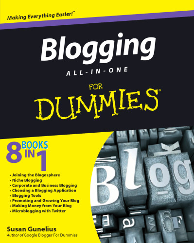 Blogging All-in-One For Dummies