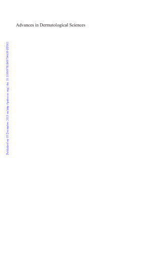 Advances in Dermatological Sciences: Complete Set