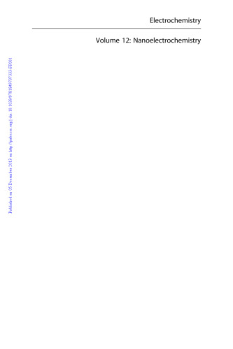 Electrochemistry, Volume 12