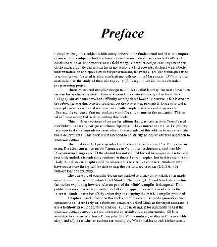 Compiler design: theory, tools, and examples