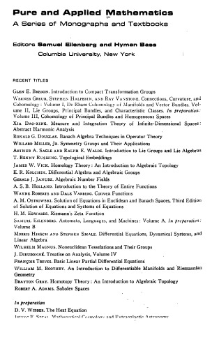 Sobolev spaces, Volume 65