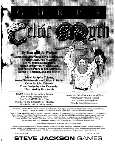 GURPS Celtic Myth