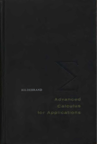 Advanced Calculus for Applications