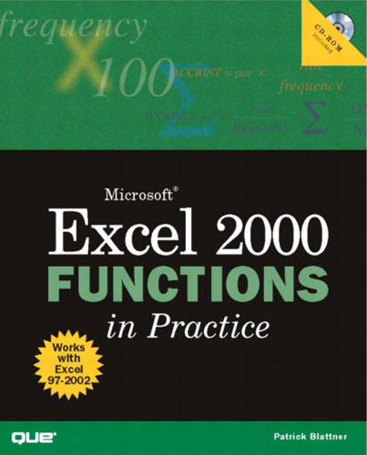 Microsoft Excel functions in practice