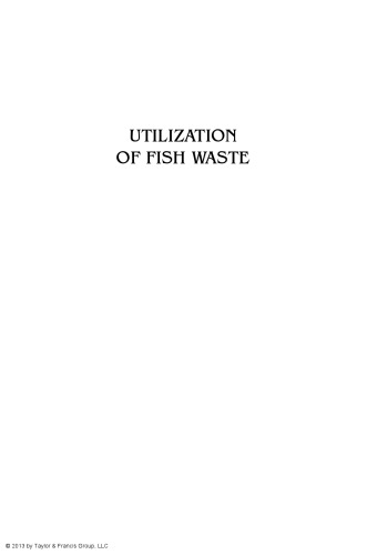 Utilization of Fish Waste