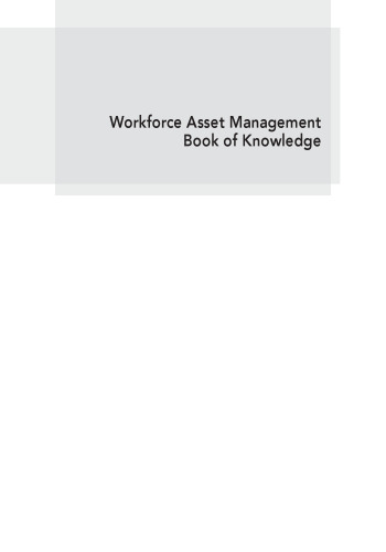 Workforce Asset Management Book of Knowledge