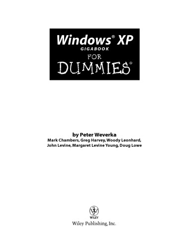WindowsXP Gigabook For Dummies