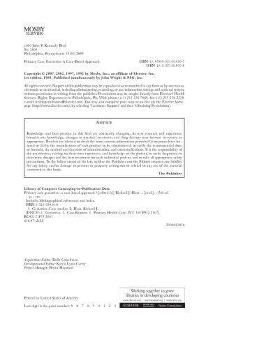 Primary Care Geriatrics: A Case-Based Approach, 5e