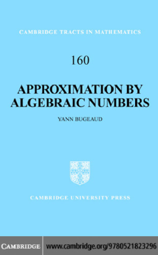 Approximation by algebraic numbers