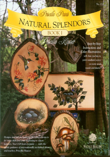 Priscilla Paints Natural Splendors, Book 1