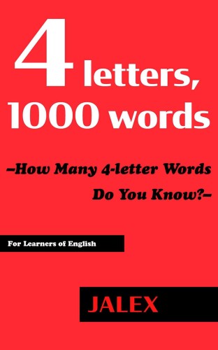 4-letters 1000 words--How many 4-letter words do you know