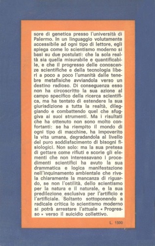 Il crepuscolo dello scientismo. Critica della scienza pura e delle sue impurità