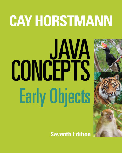 Java Concepts: Early Objects