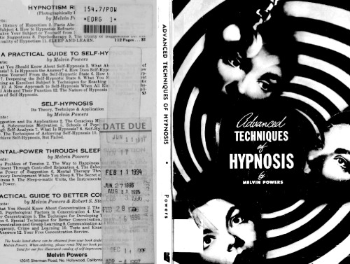 Advanced Techniques of Hypnosis