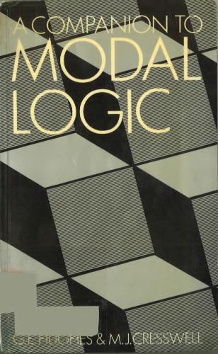 A Companion to Modal Logic